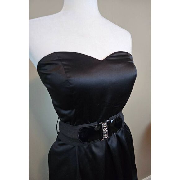 Candies Strapless Cocktail Dress Sz 9 - Picture 2 of 11